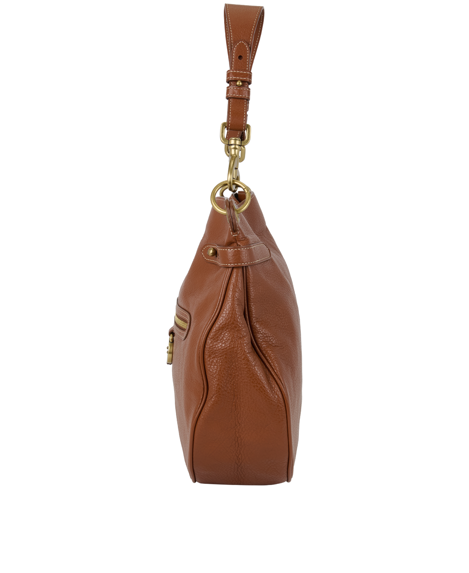 Somerset Hobo, &pound;270, Handbags, Tan, Leather, Bottom view